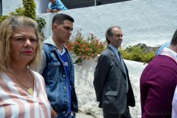 La Gavia procesiona a sus patronos en el último día de su fiesta (Foto Francisco Javier Santana)